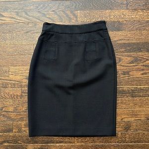 Tory Burch black pencil skirt
